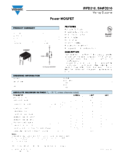 irfd210_sihfd210