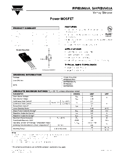 irfib5n65a_sihfib5n65a