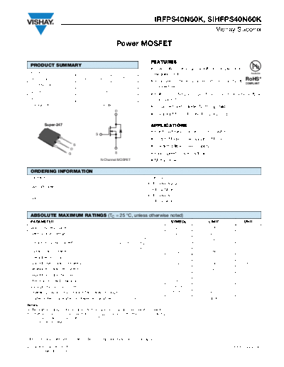 irfps40n60k_sihfps40n60k