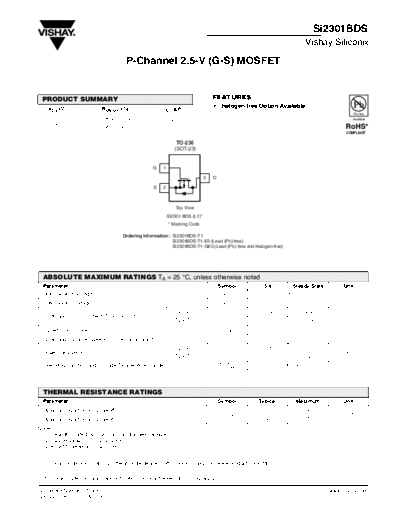 si2301bds