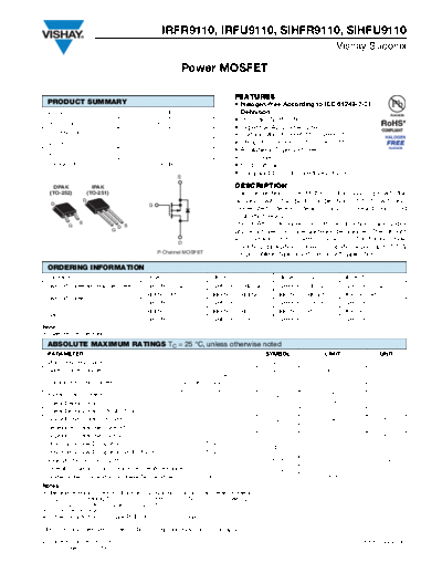 irfr9110_irfu9110_sihfr9110_sihfu9110