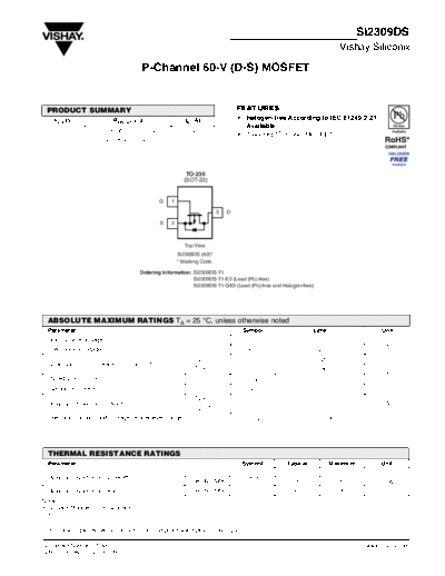 si2309ds