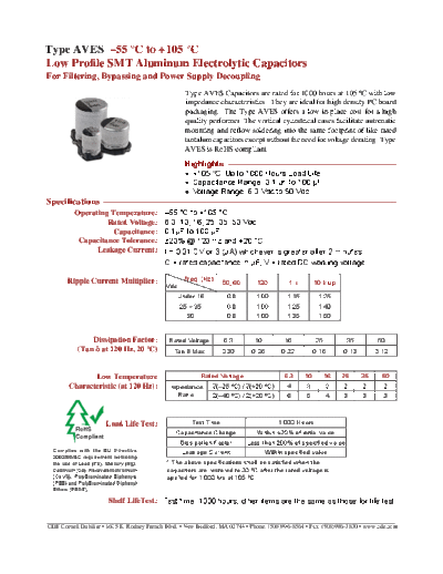 CDE [smd] AVES Series