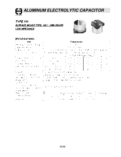 Cosonic [SMD] VH Series