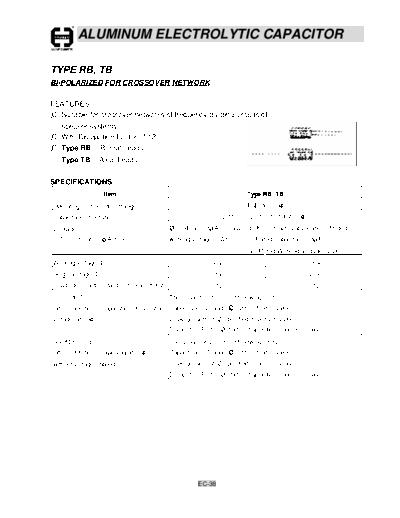 Cosonic [bi-polar radial-axial] RB-TB Series