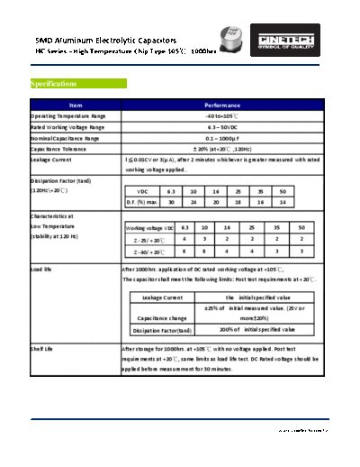 Cinetech [SMD] HC Series