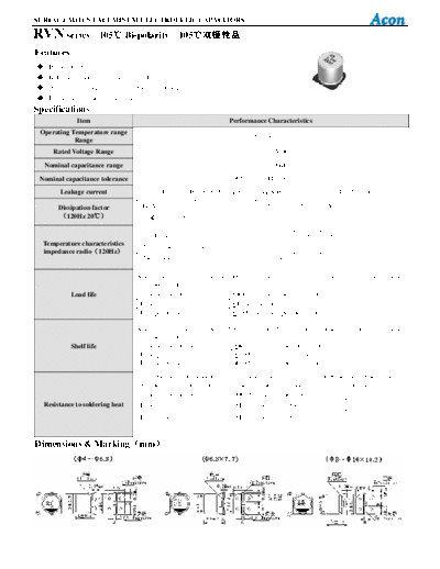 Acon [SMD] RVN Series