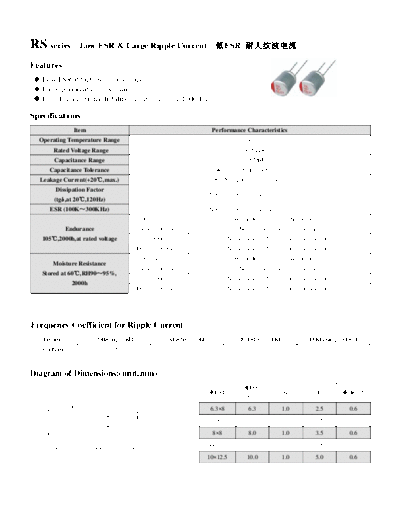 Acon [polymer thru-hole] RS Series