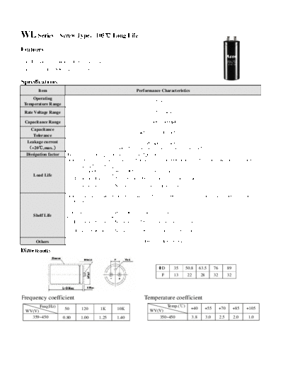 Acon [screw terminal] WL Series