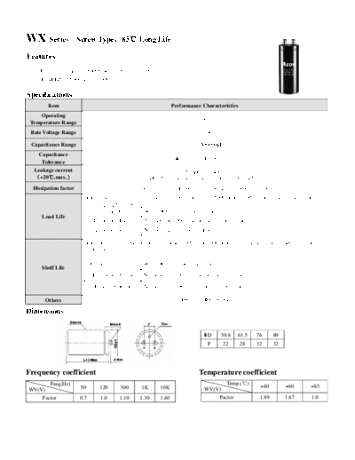 Acon [screw terminal] WX Series