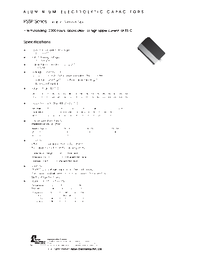 Alcon [snap-in] PSSP Series