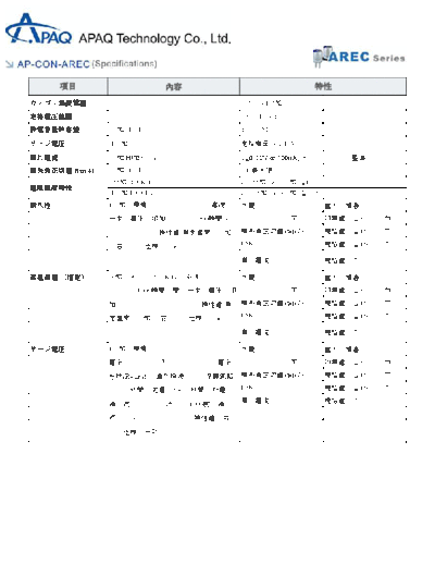 AP-CON [polymer thru-hole] AREC Series