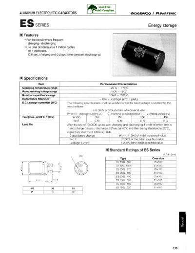 Daewoo-Partsnic [lug-terminals] ES  Series