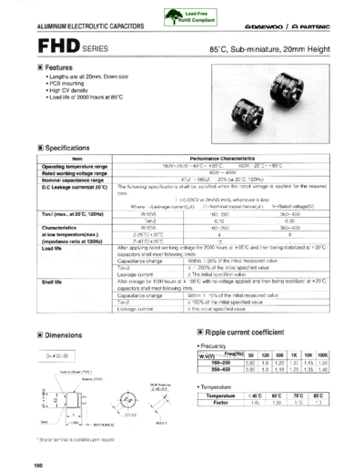 Daewoo-Partsnic [snap-in] FHD Series