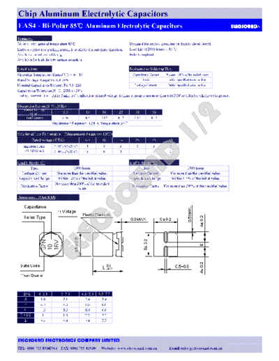 Elecsound [bi-polar SMD] EAS4 Series