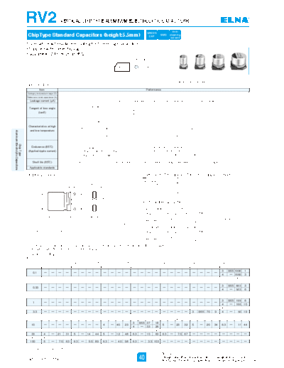 Elna [smd] RV2 Series