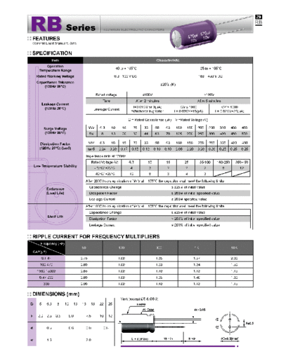 Evercon [radial thru-hole] RB Series