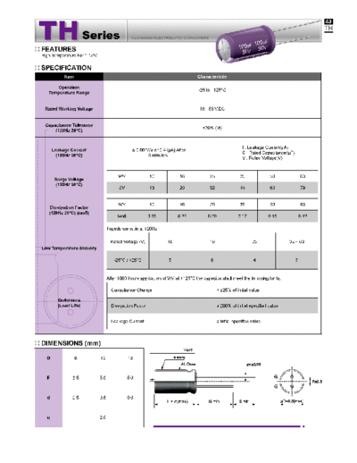 Evercon [radial thru-hole] TH Series