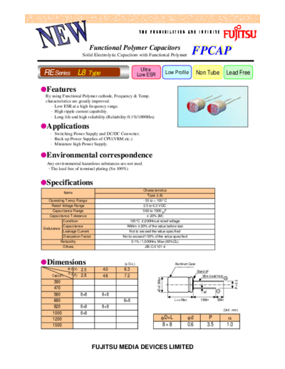 Fujitsu 2006 [polymer] RE Series Type L8