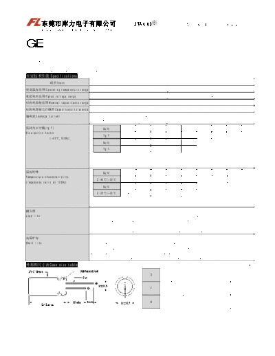 Fulik [radial thru-hole] GE Series