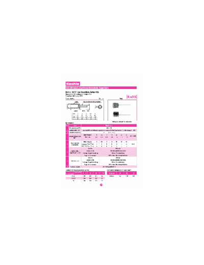 Koshin [radial thru-hole] K3S Series