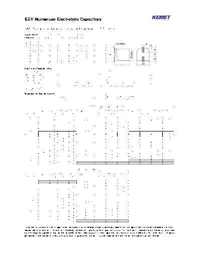Kemet [smd] EEV Series