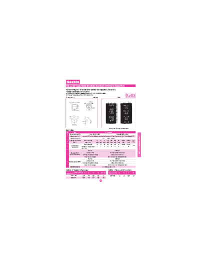 Koshin [snap-in] K4L Series