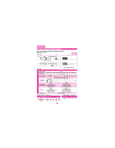 Koshin [radial thru-hole] KRL Series