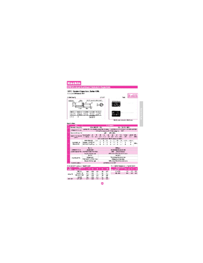 Koshin [radial thru-hole] KRM Series
