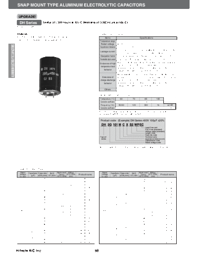 Hitachi [snap-in] DH Series