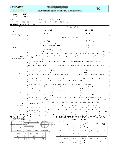 Hermei [radial thru-hole] TC Series