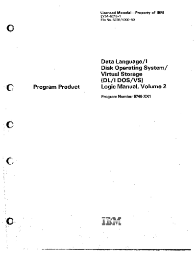LY24-5215-1_DL_I_DOS_VS_Logic_Manual_Volume_2_Dec83