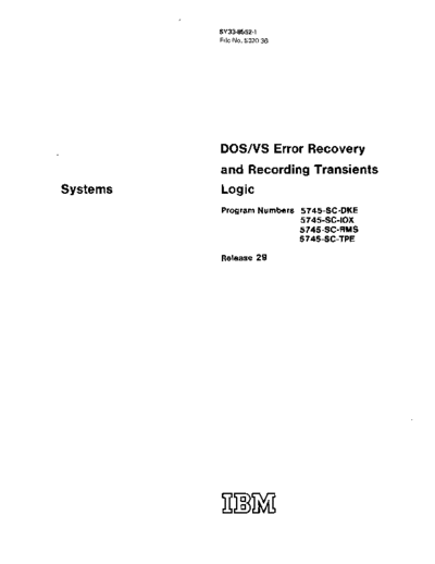 SY33-8552-1_DOS_VS_Error_Recovery_and_Recording_Transients_PLM_Nov73