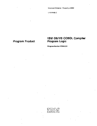 LY28-6486-2_OS_VS_COBOL_Compiler_Rel_2_PLM_Nov76