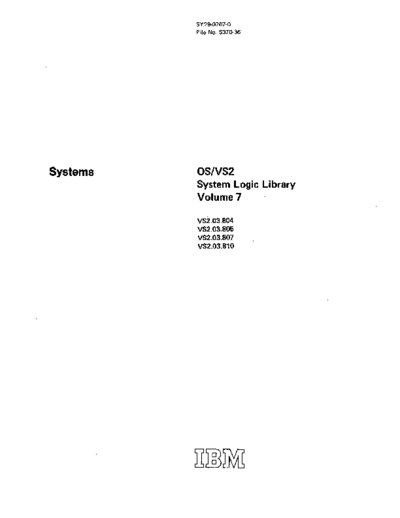 SY28-0767-0_OS_VS2_System_Logic_Library_Vol_7_Rel_3.7_Jul76