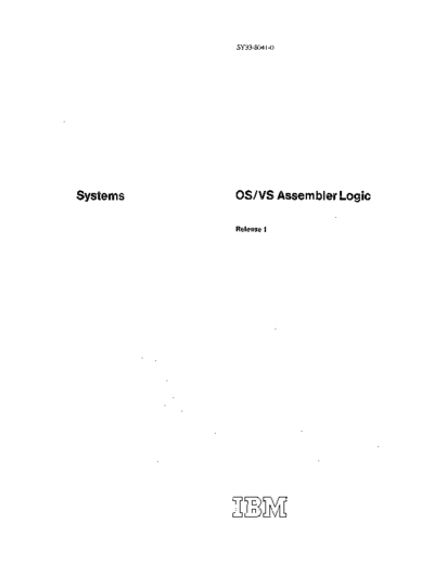 SY33-8041-0_OS_VS_Assembler_Logic_Jul72