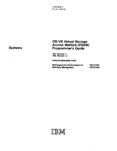 GC26-3838-3_OS_VS_VSAM_Programmers_Guide_Rel_3.7