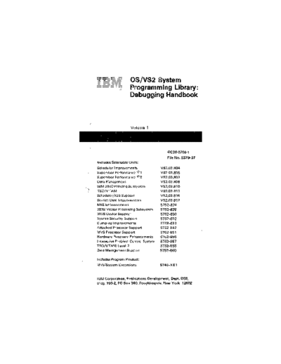 GC28-0708-1_OS_VS2_Debugging_Handbook_Vol_1_Rel_3.7_Nov78