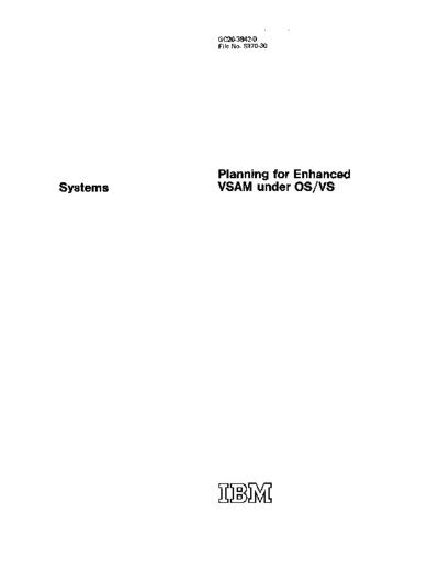 GC26-3842-0_Planning_for_Enhanced_VSAM_under_OS_VS_Jan75