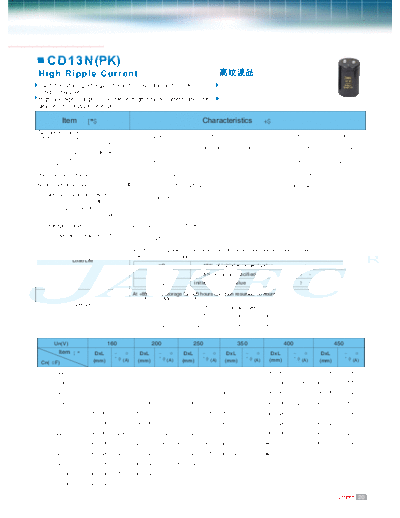 Jakec [screw-terminals] CD13N (PK) Series