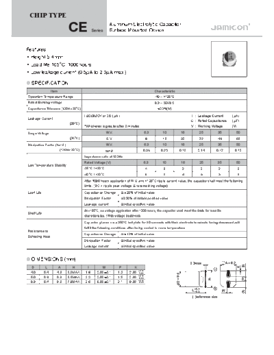 Jamicon [SMD] CE Series