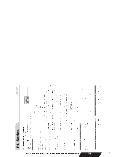 Junzl [radial thru-hole] PL Series