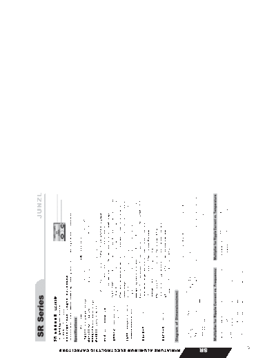 Junzl [radial thru-hole] SR Series