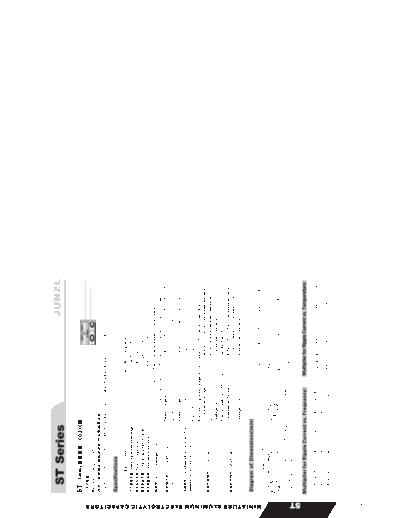 Junzl [radial thru-hole] ST Series