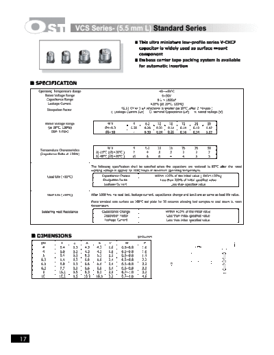 OST [smd chip-type] VCS