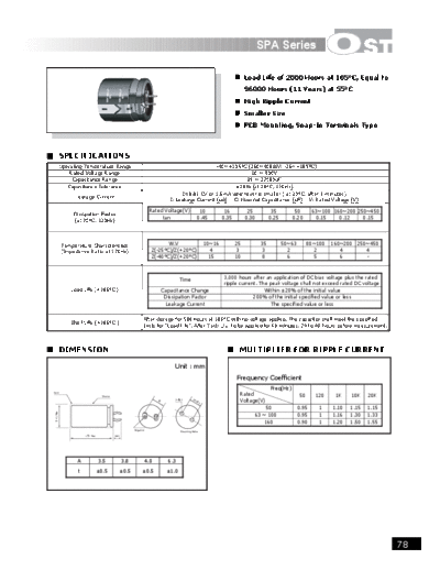 OST [snap-in] SPA series