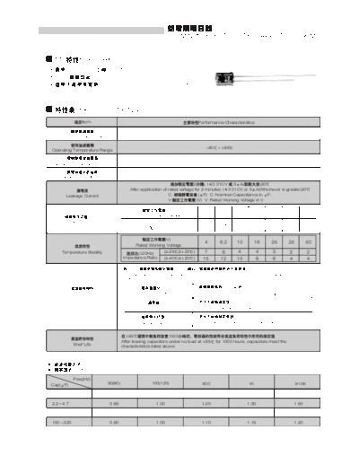 LH NOVA-Fenghua [radial thru-hole] ML Series