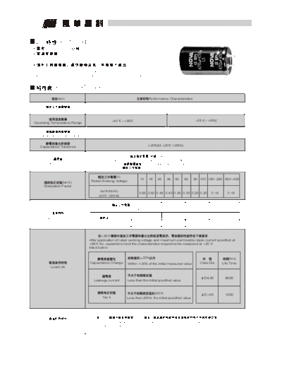 LH NOVA-Fenghua [snap-in] LD Series