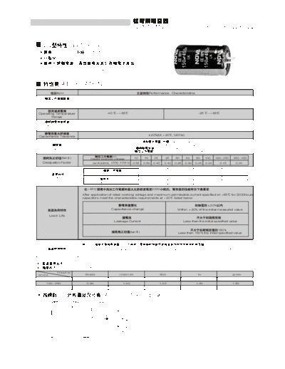 LH NOVA-Fenghua [snap-in] LQ Series