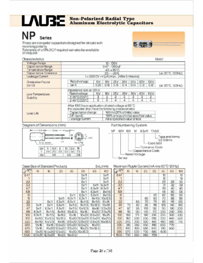 Laube-ELGEN [non-polar radial] NP SERIES